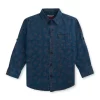 Gini And Jony Boys Solid Cotton Shirt