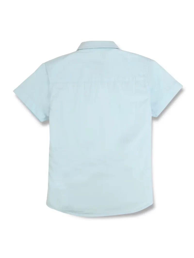 Gini And Jony Boys Solid Cotton Shirt