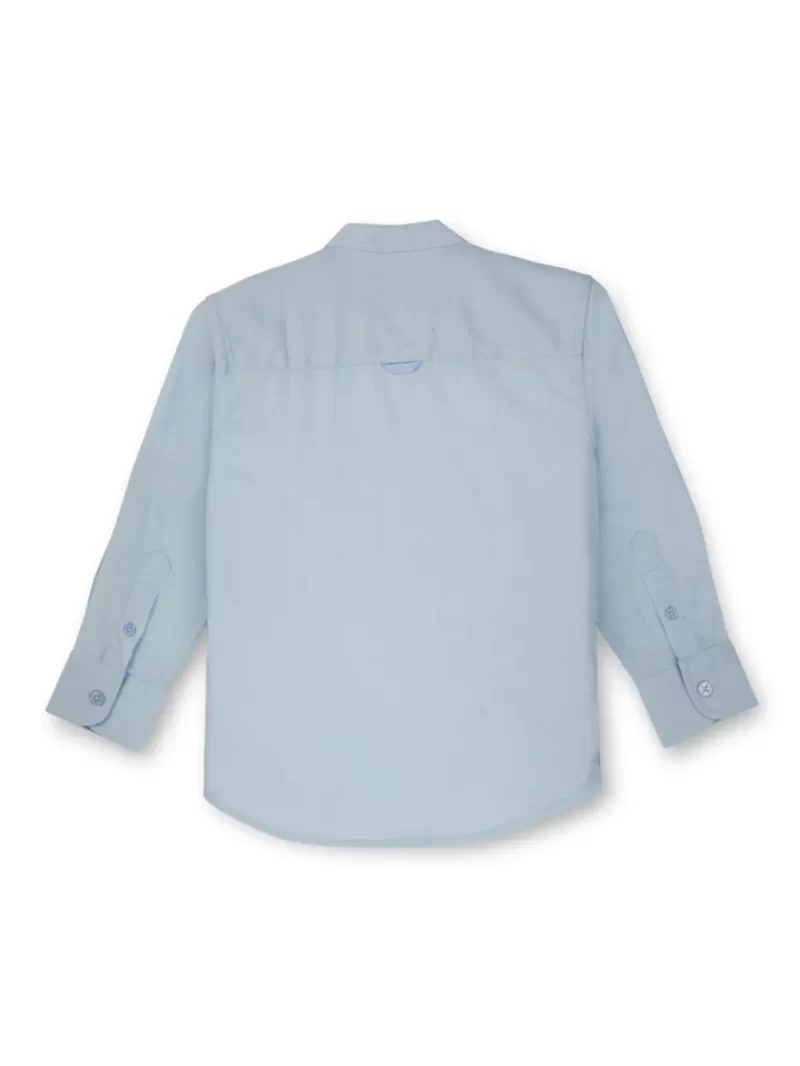 Gini And Jony Boys Solid Cotton Shirt