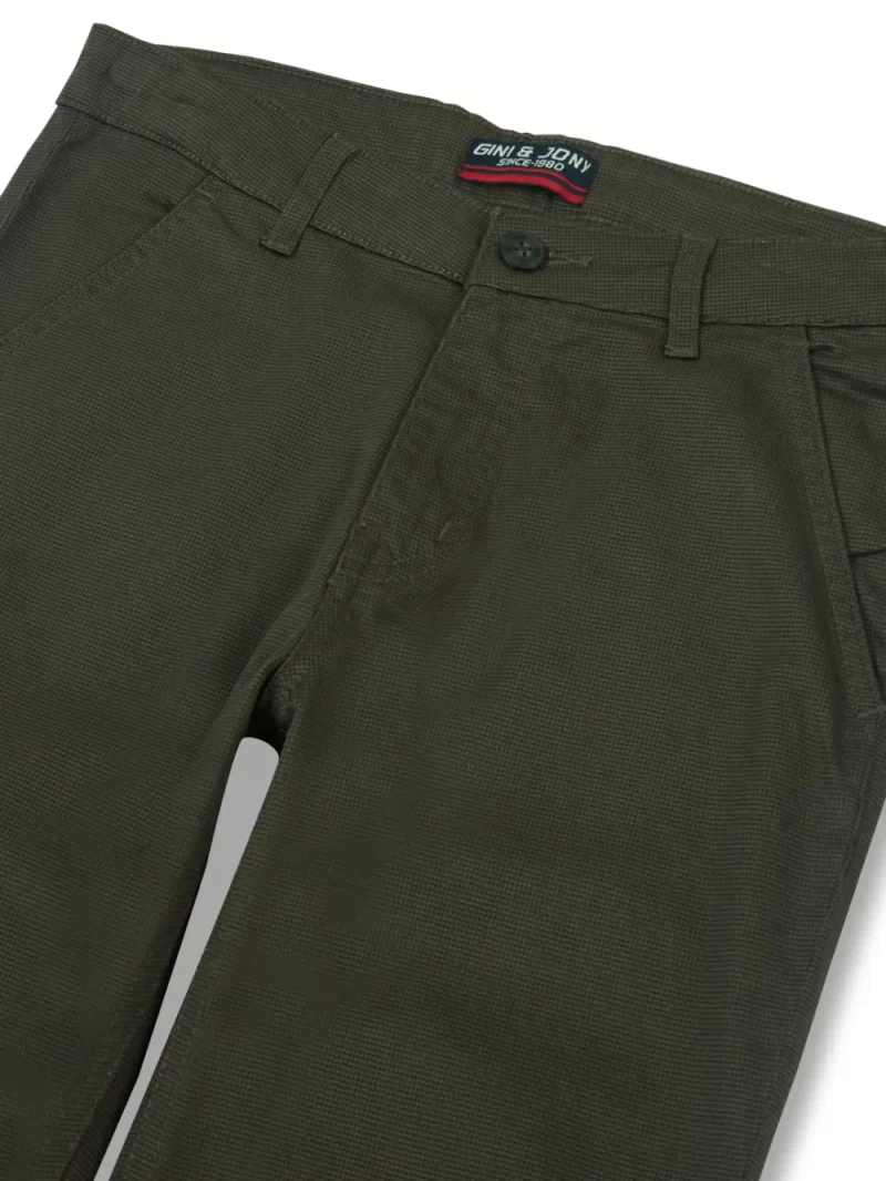 Gini & Jony Boys Solid Trouser