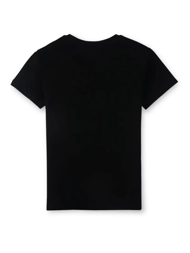 Gini & Jony Boys' Blue T-Shirt Knitshand-Wash Regular Fit