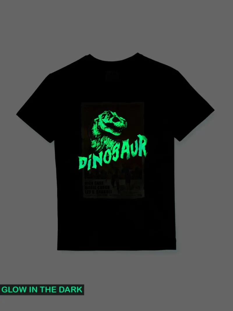 Gini And Jony Boys Black Graphic Print Cotton T-Shirt Half Sleeves