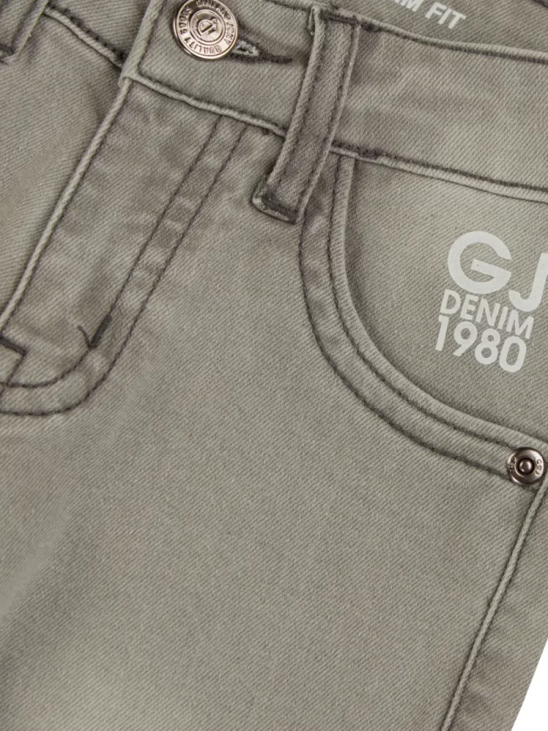 Gini & Jony Boys Grey Washed Denim Jeans