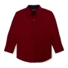 Gini And Jony Boys Solid Cotton Shirt