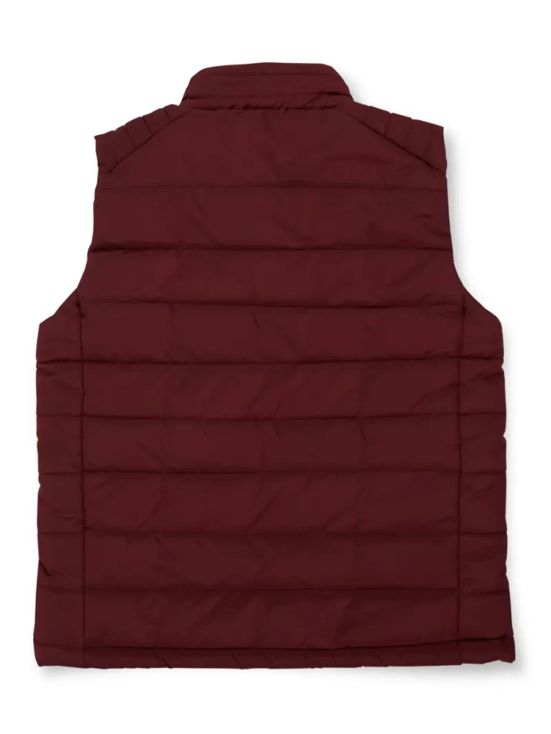 Gini And Jony Boys Maroon Solid Polyster Full Sleeves Heavy Winter Jacket