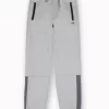 Gini And Jony Boys Grey Color Block Cotton Track Pant Elasticated