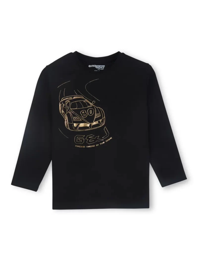 Gini & Jony 
Boys Printed Pure Cotton Regular T Shirt