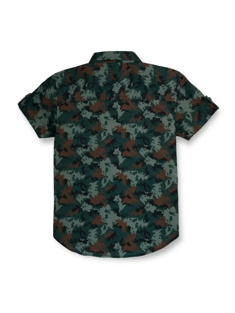 Gini & Jony 
Boys Regular Fit Printed Spread Collar Casual Shirt