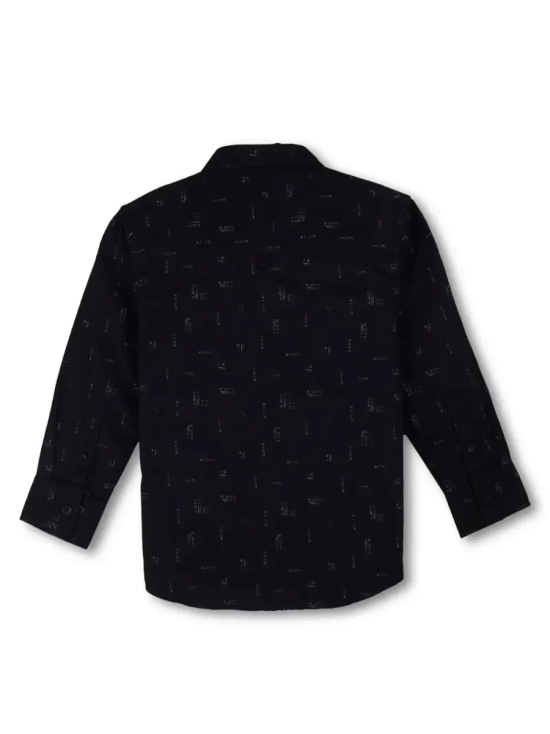 Gini And Jony Boys Solid Cotton Shirt