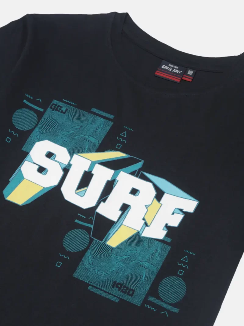 Gini & Jony Boys Multicolor Printed Cotton Co-Ordinate Set