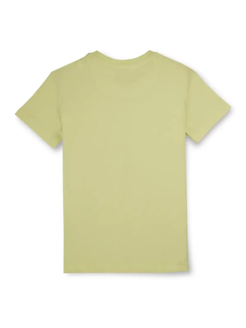 Gini & Jony Boys' Blue T-Shirt Knitshand-Wash Regular Fit
