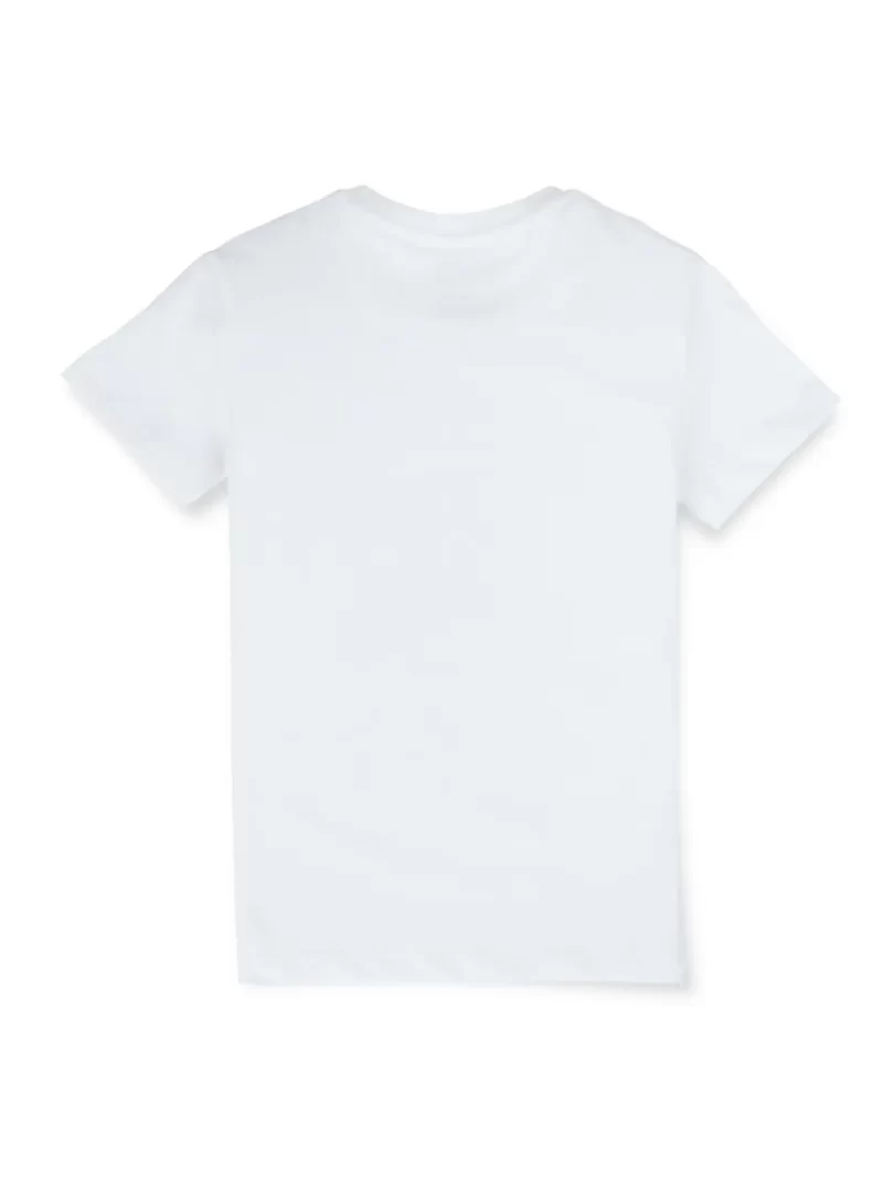 Gini & Jony Boys' Blue T-Shirt Knitshand-Wash Regular Fit