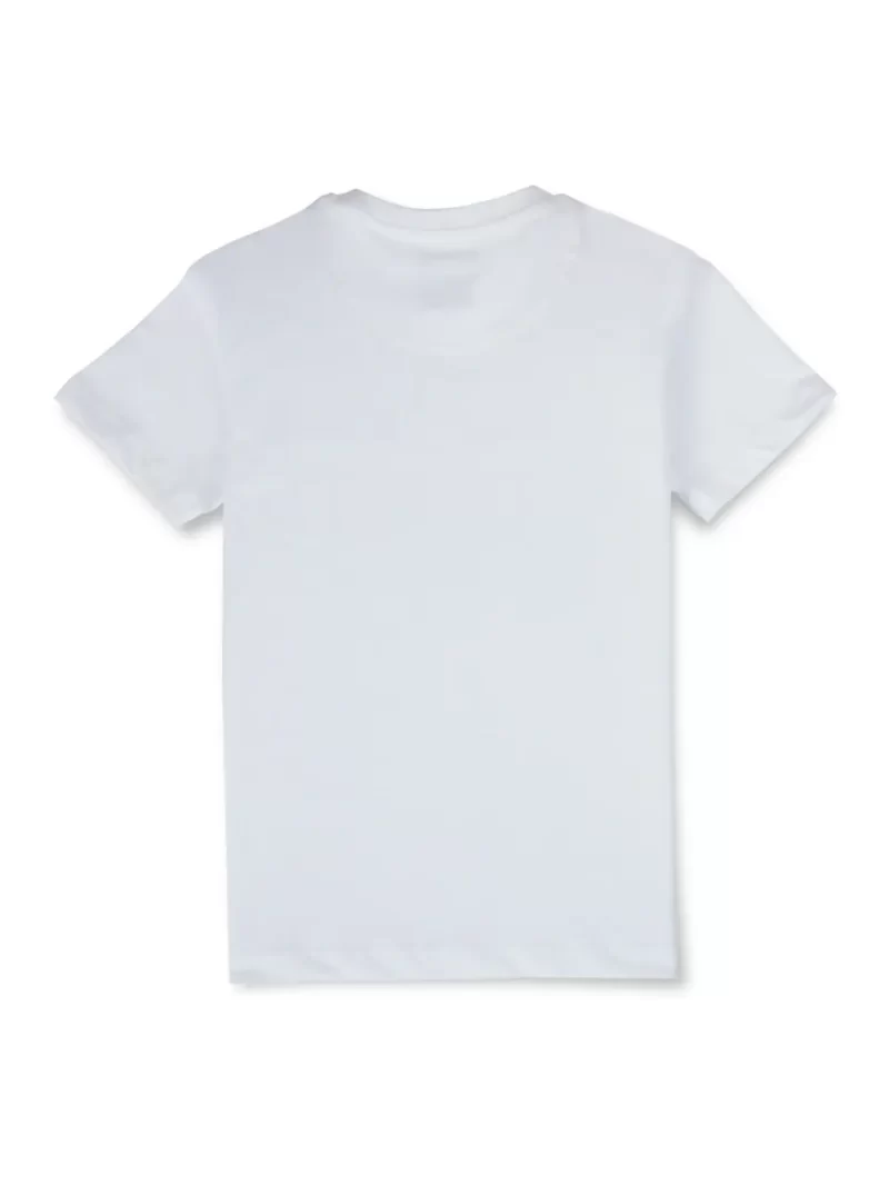 Gini & Jony Boys' Blue T-Shirt Knitshand-Wash Regular Fit