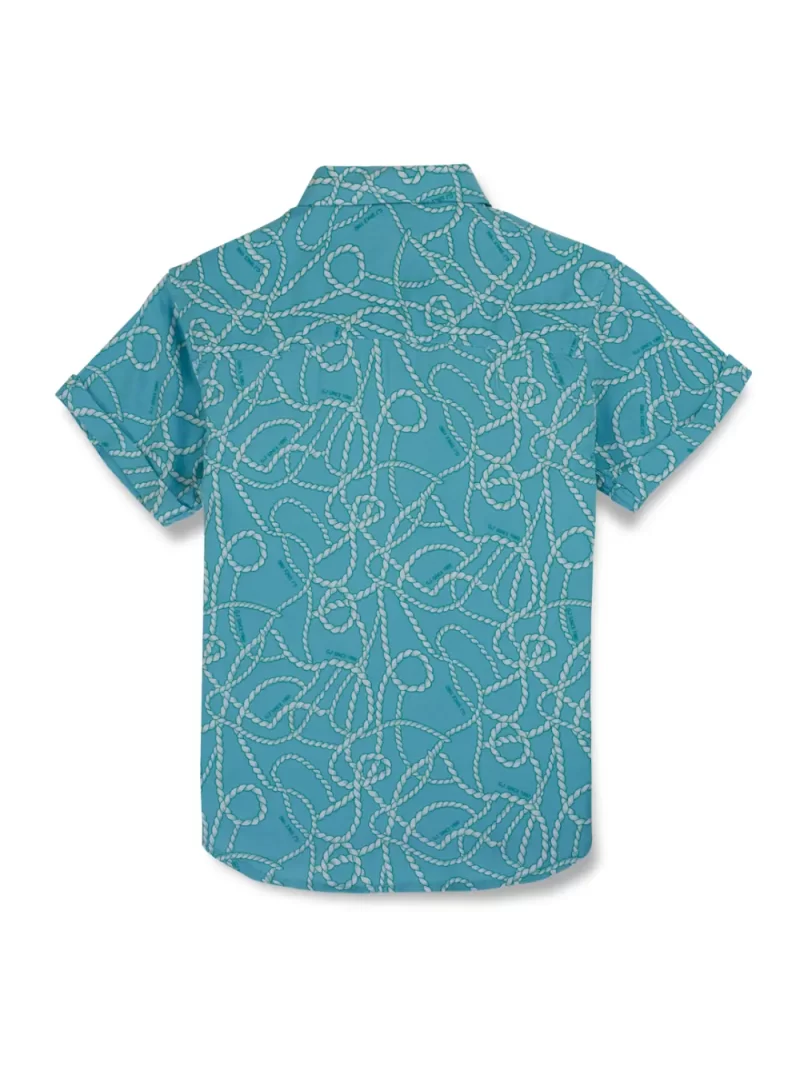 Gini And Jony Boys Solid Cotton Shirt