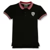 Gini And Jony Boys Black Solid Cotton Polo T-Shirt Half Sleeves