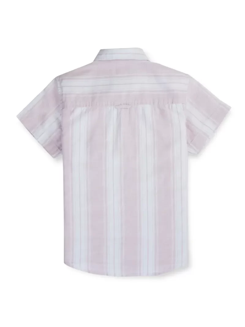 Gini And Jony Boys Solid Cotton Shirt