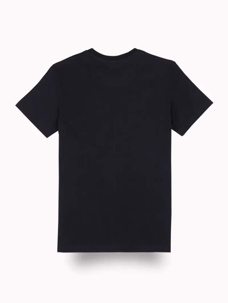 Gini And Jony Boys Black Typographic Print Cotton T-Shirt Half Sleeves