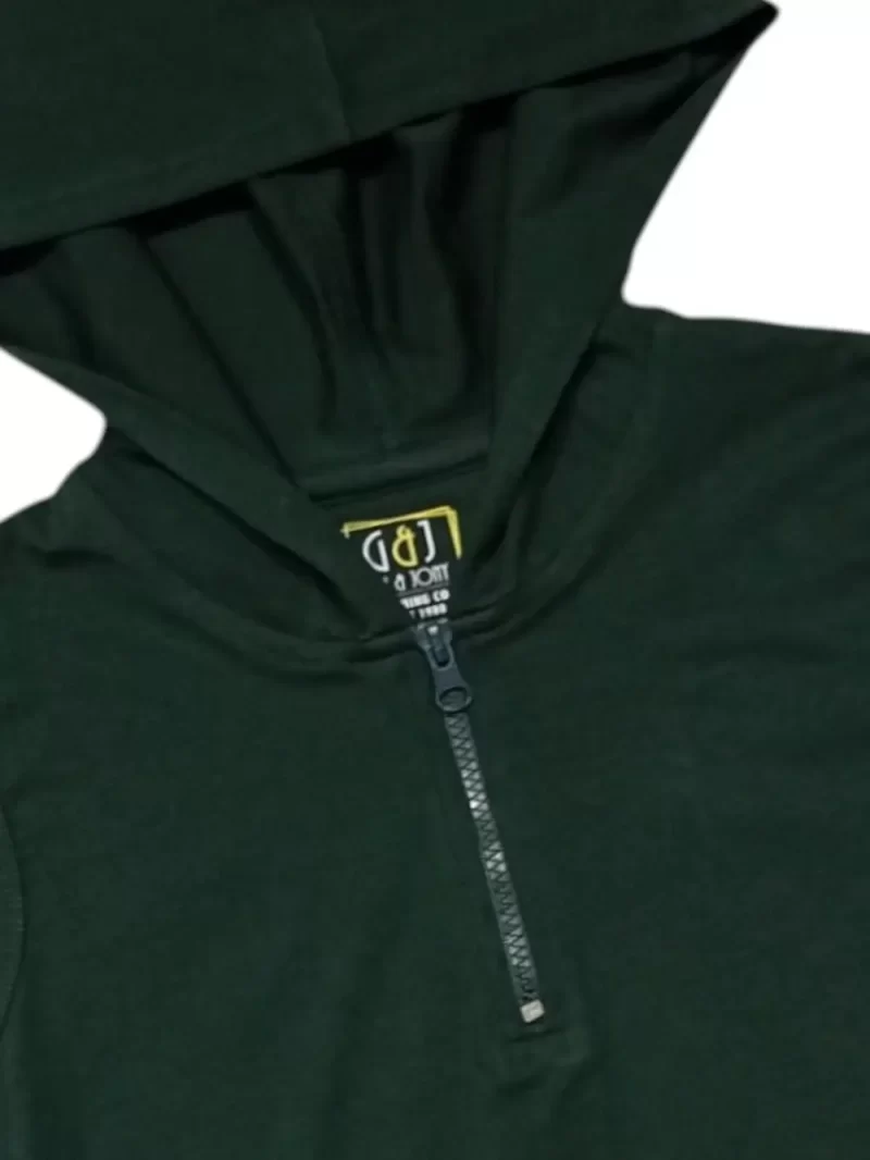 Gini And Jony Boys Dark Green Typographic Print Cotton Co-Ordinate Sleeveless