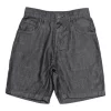 Gini And Jony Boys Black Washed Denim Bermuda Fixed Waist