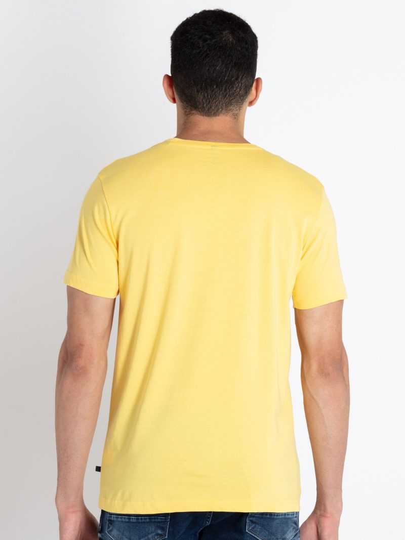 Mens Printed Round Neck T-Shirt