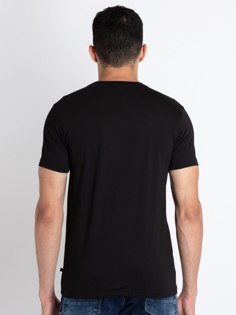 Mens Printed Round Neck T-Shirt