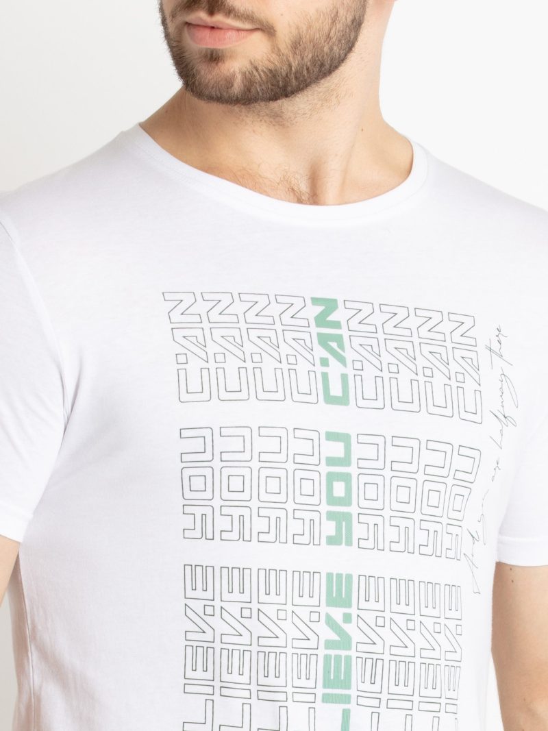 Status Quo Mens Printed Round Neck T-Shirt