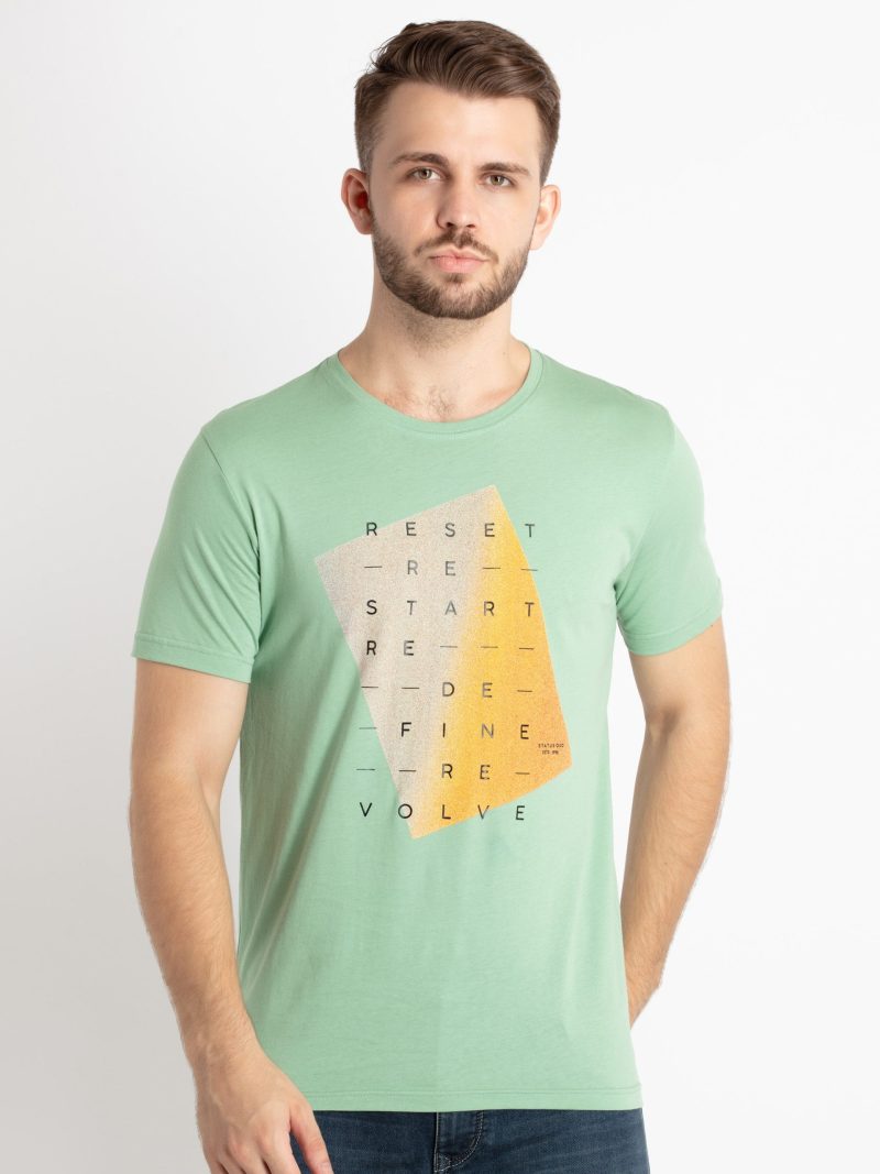 Status Quo Mens Printed Round Neck T-Shirt