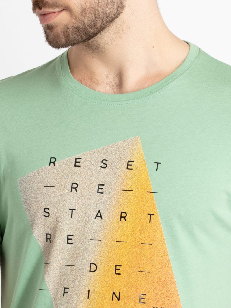 Status Quo Mens Printed Round Neck T-Shirt