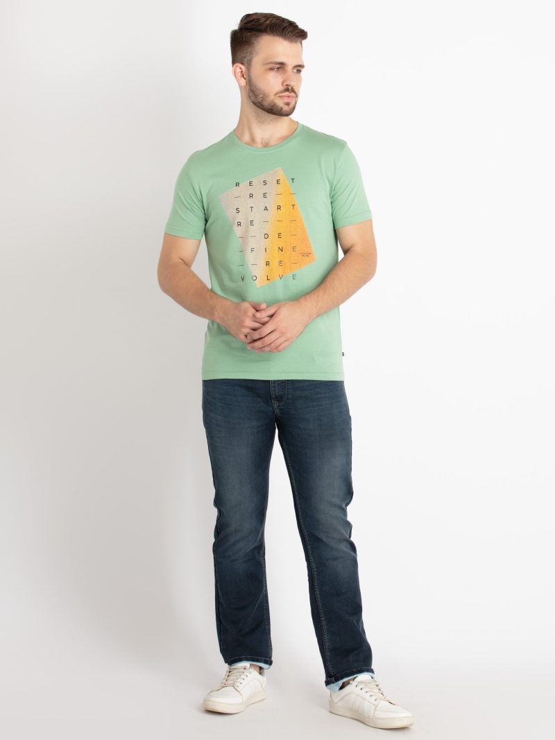 Status Quo Mens Printed Round Neck T-Shirt