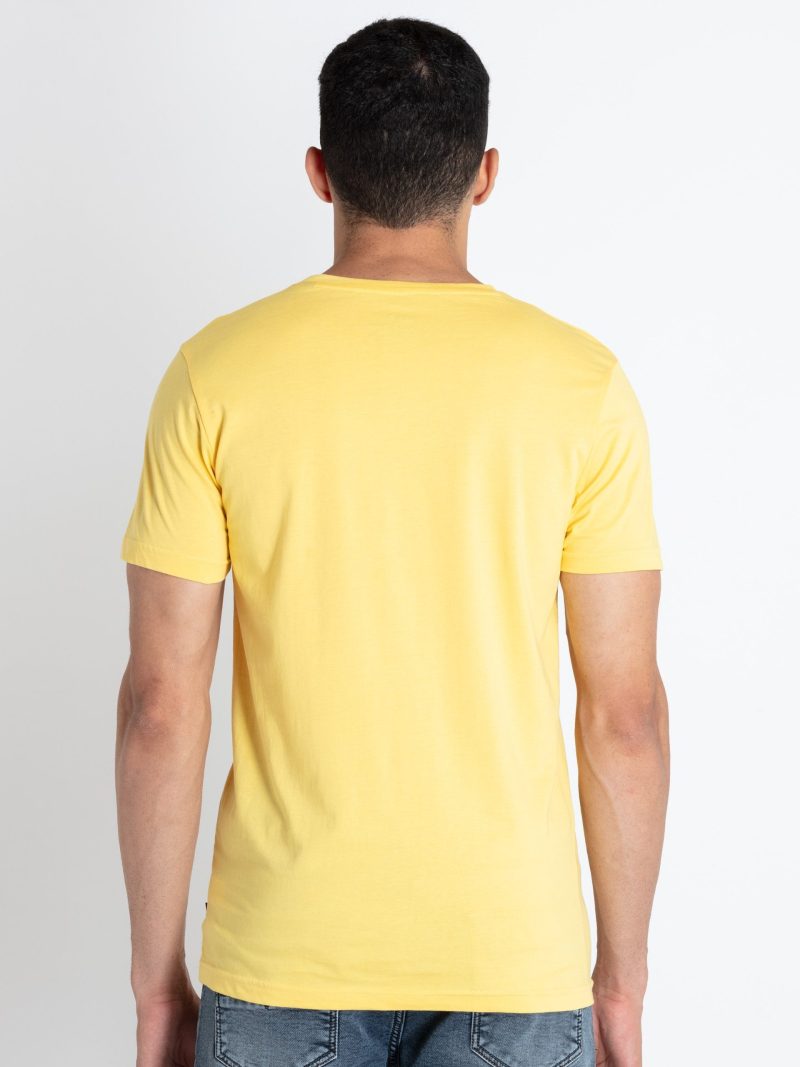 Mens Printed Round Neck T-Shirt