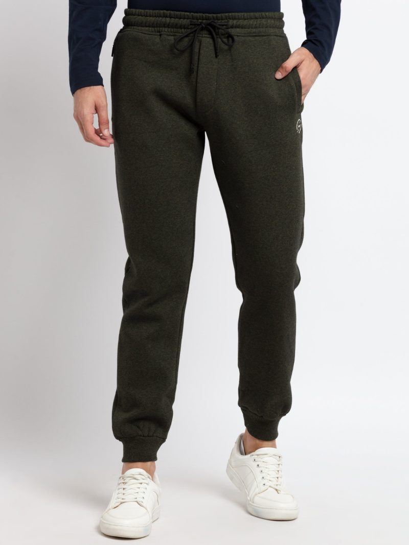 Men Solid Regular Fit Jogger