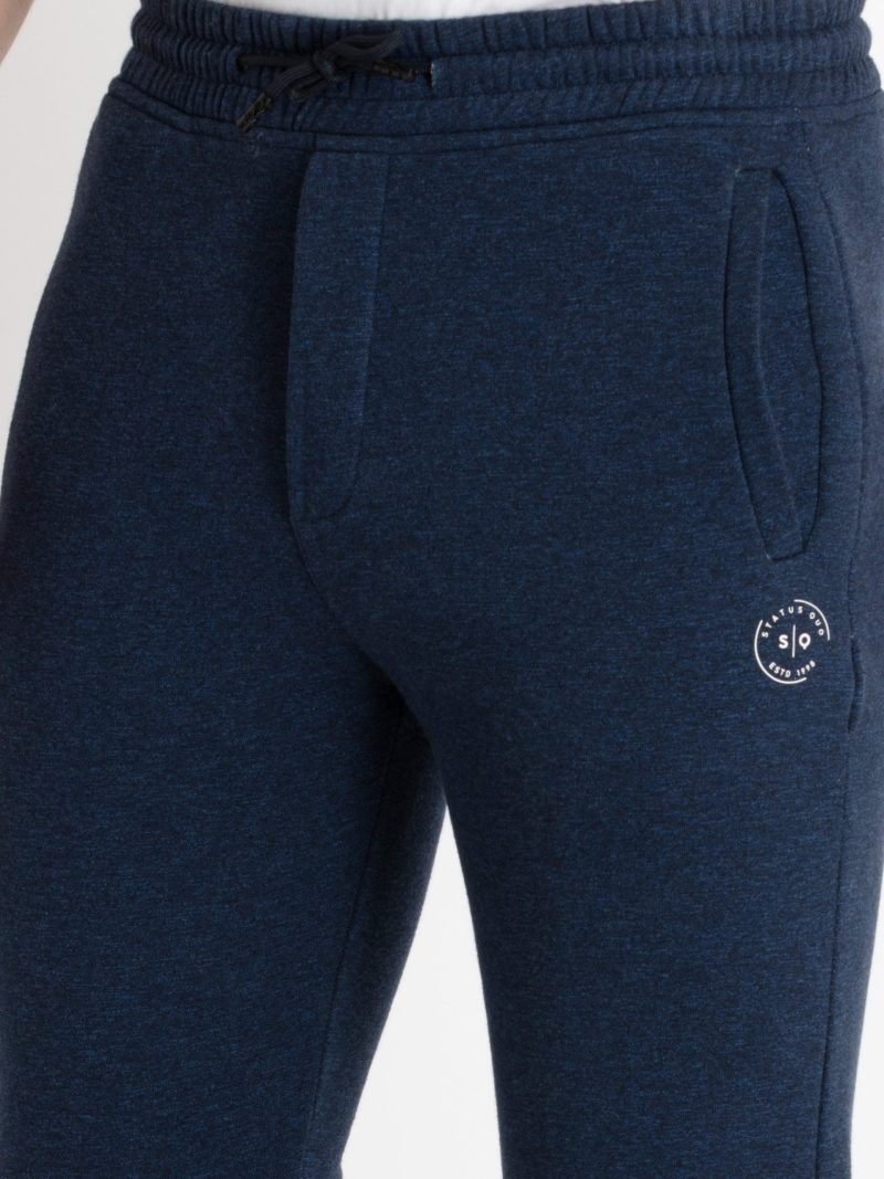 Mens Solid Regular Fit Joggers