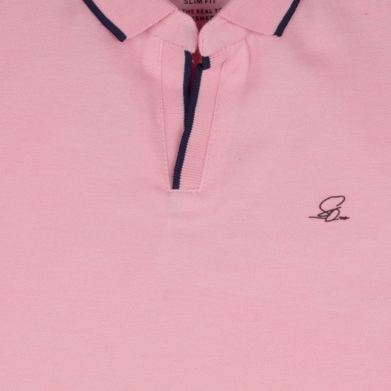 Kids Polo With Tipping Collar