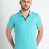 Status Quo Mens Solid Slim Fit Polo T-Shirt