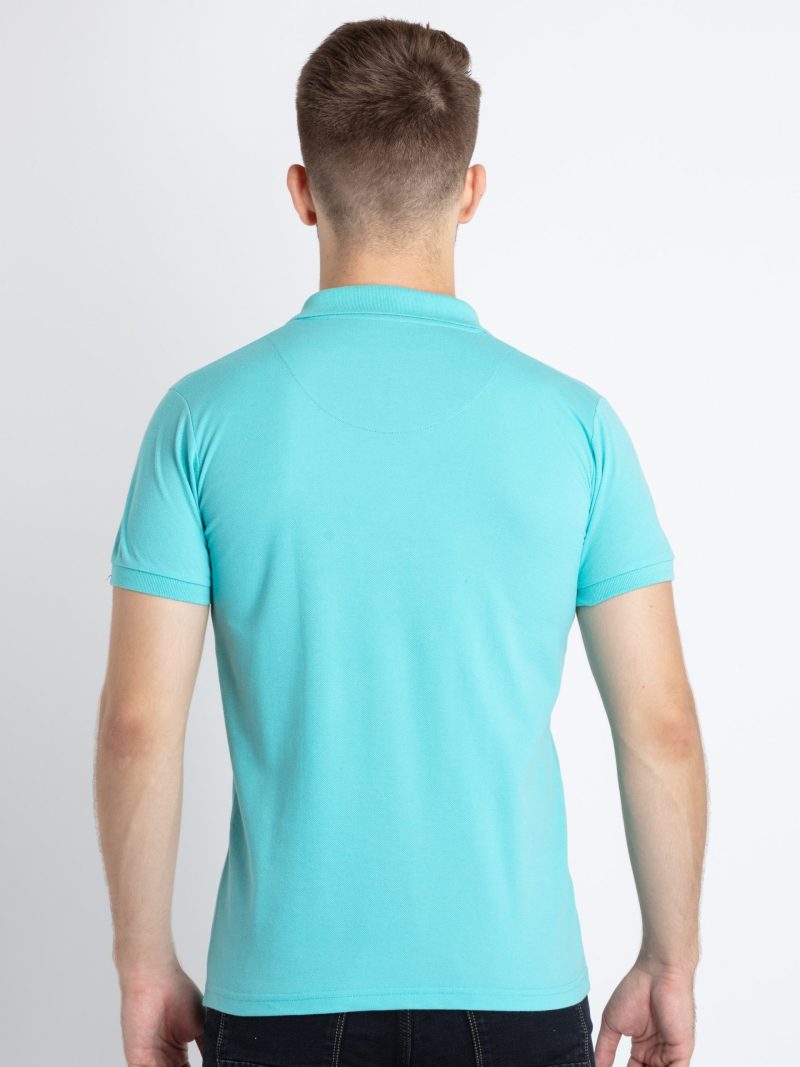 Status Quo Mens Solid Slim Fit Polo T-Shirt