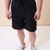 Status Quo Mens Solid Regular Fit Drawstring Short