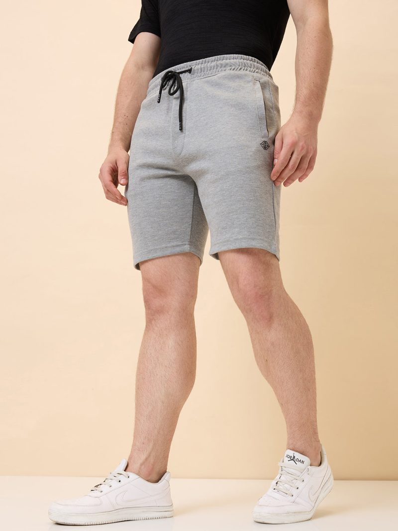 Status Quo Mens Solid Regular Fit Drawstring Short