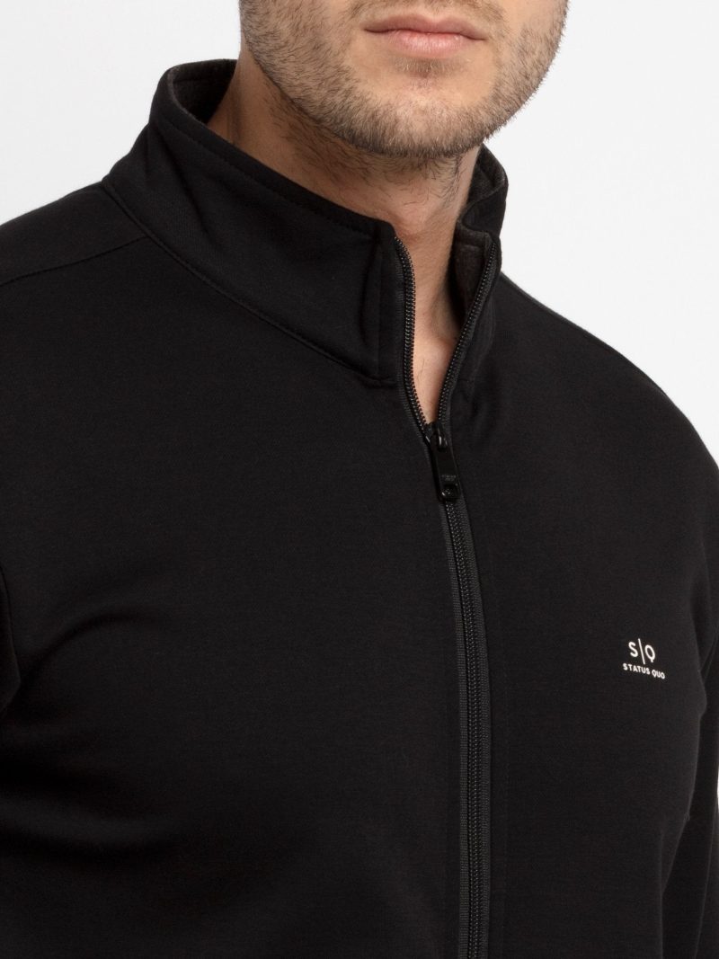 Mens Printed High Neck Lightweight Sweatshirt