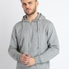 Mens Solid Hooded Sweatshirt