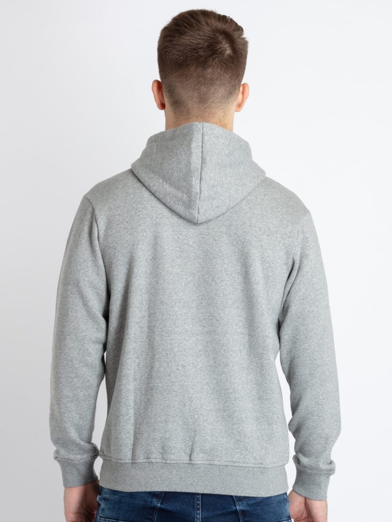 Mens Solid Hooded Sweatshirt