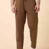Status Quo Men'S Basic Solid Regular Fit Drawstring Track Pant With 4 Pockets