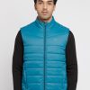 Mens Solid Quilted Jacket