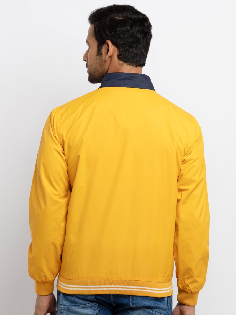 Mens Quilted High Neck Jacket