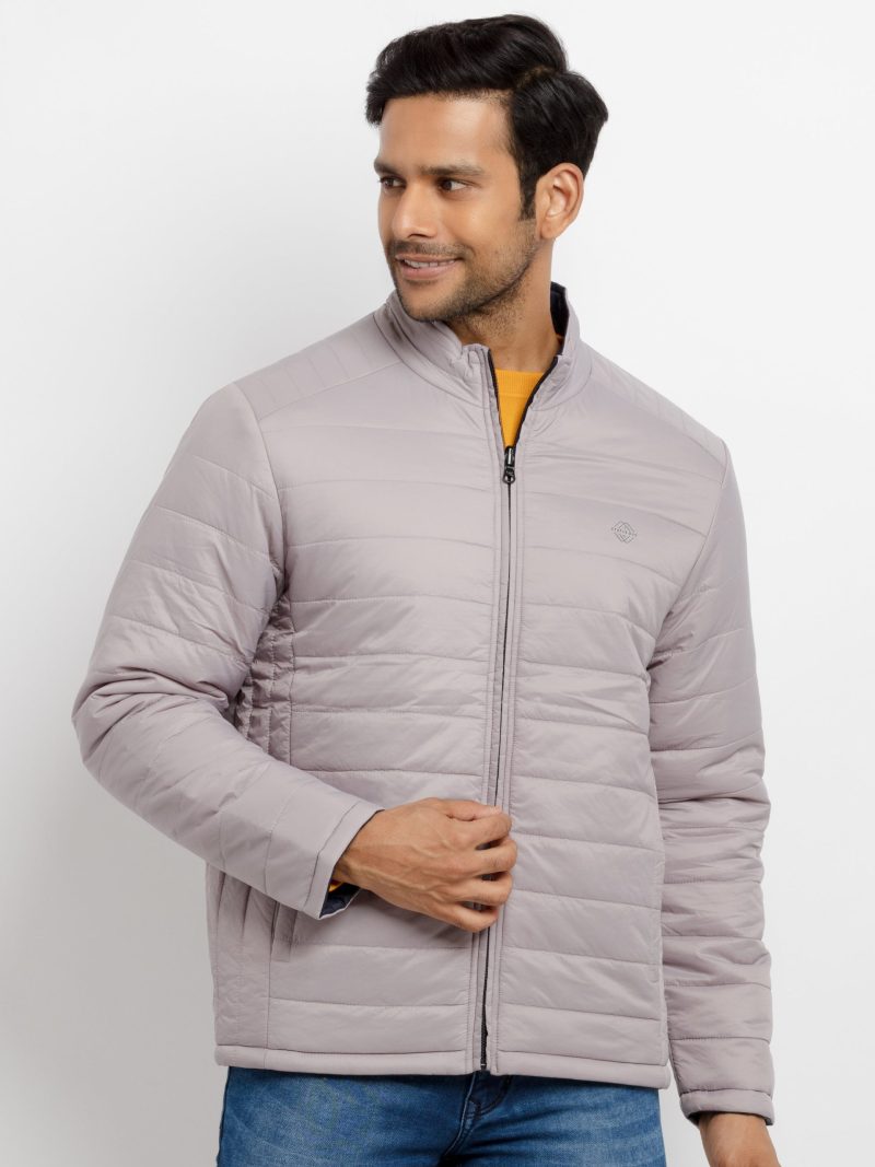 Status Quo Mens Quilted Reversible High Neck Jacket