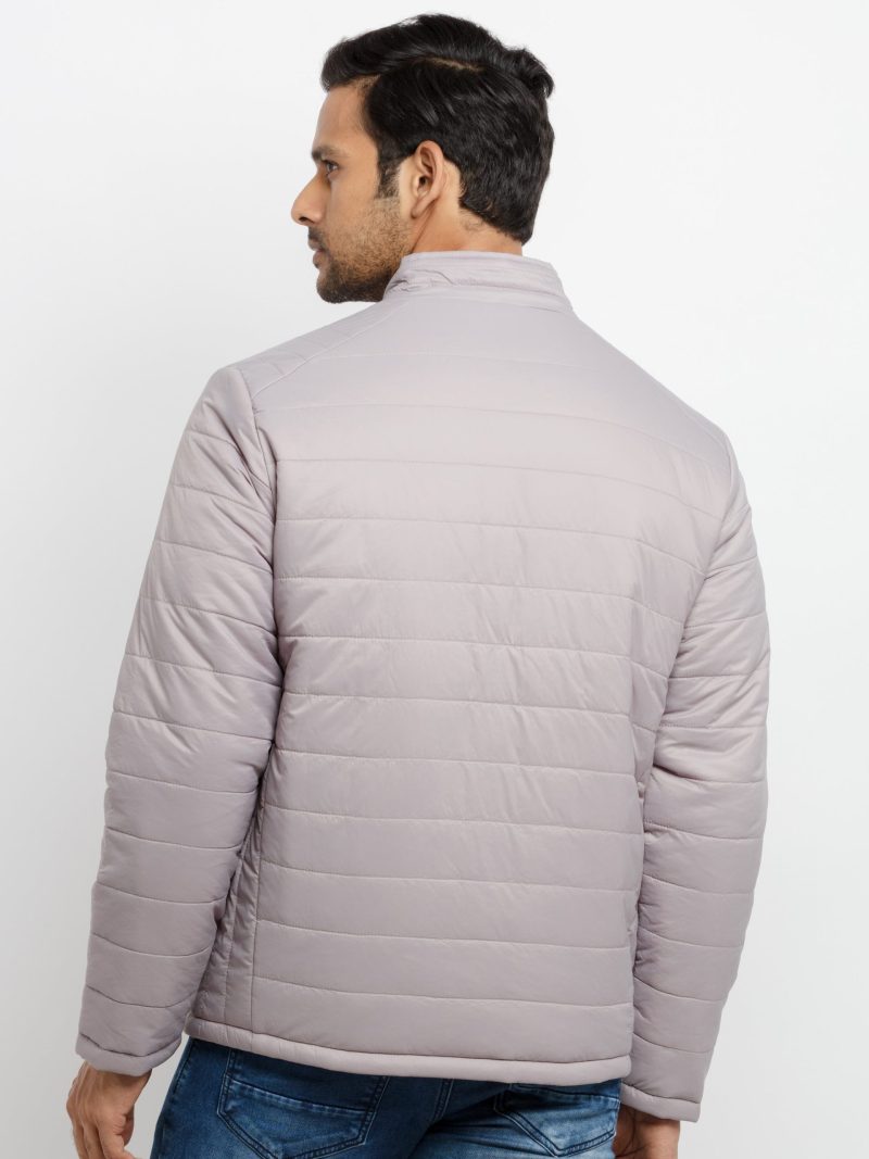 Status Quo Mens Quilted Reversible High Neck Jacket