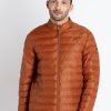 Mens Quilted Puffer High Neck Jacket