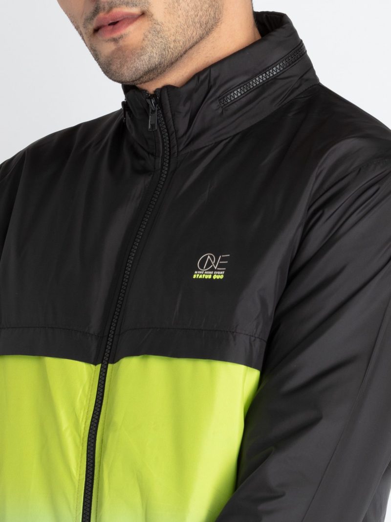 Mens Mix & Match High Neck Lightweight Jacket