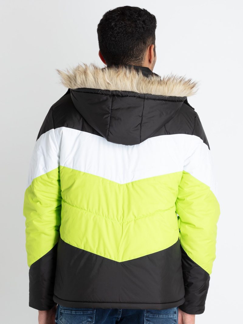 Mens Mix & Match Jacket With Detachable Hood