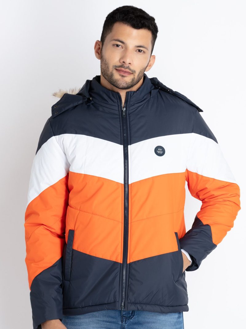 Mens Mix & Match Jacket With Detachable Hood