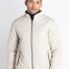 Mens Quilted High Neck Jacket